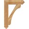 Ekena Millwork Legacy Arts & Crafts Rough Sawn Bracket, Western Red Cedar, 4"W x 20"D x 28"H BKT04X20X28LEC03RWR - alternate 3